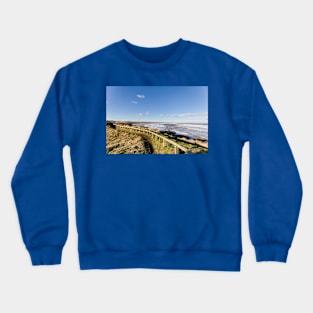 January Sunshine on Rocky Island Crewneck Sweatshirt